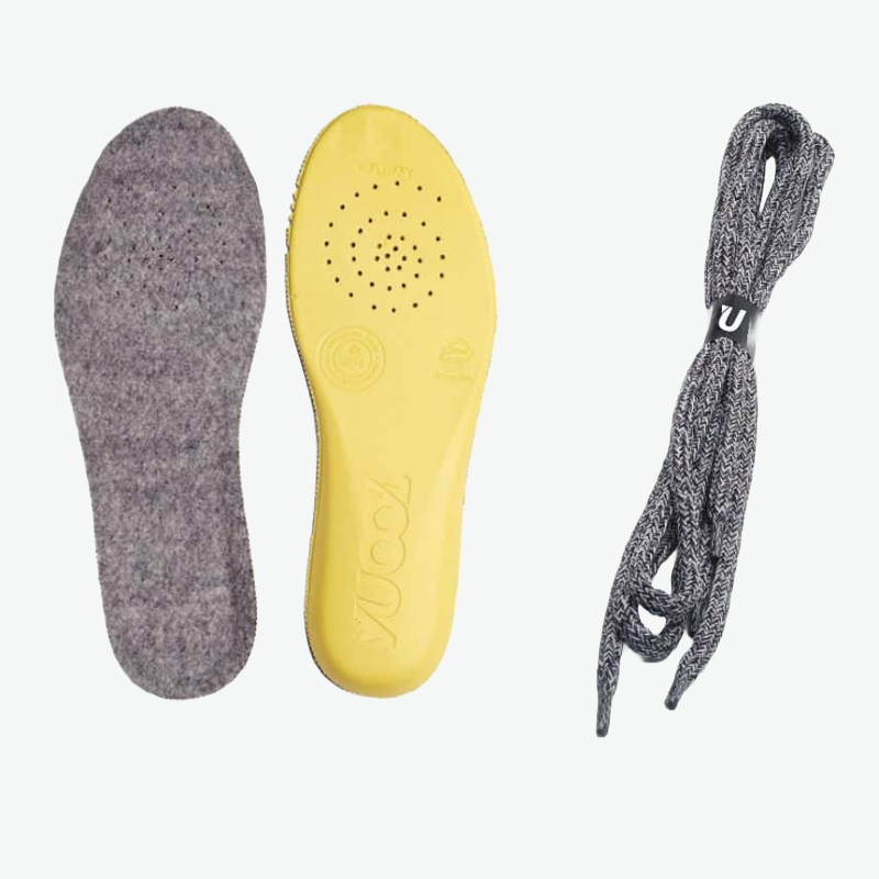 Kit Solette e Lacci Yuool Grigio#colore_grigio
