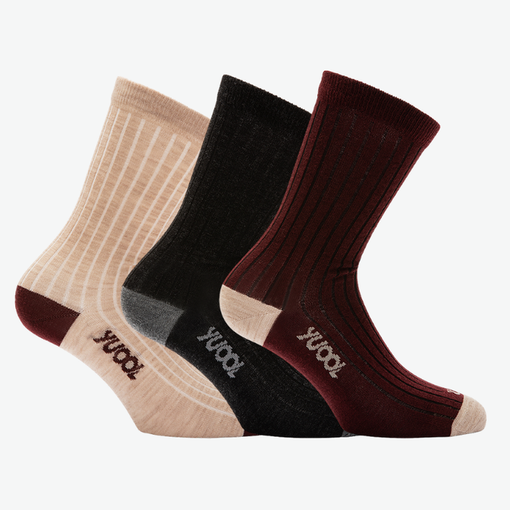 Homme Chaussettes en laine mérinos