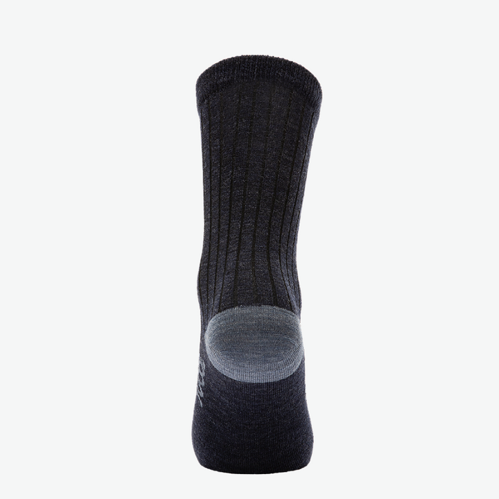 Femme Chaussettes en laine mérinos bleue